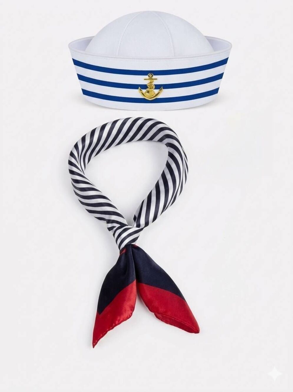 🔹️NWOT Nautical Hat Boating 2-Piece Accessory Set
